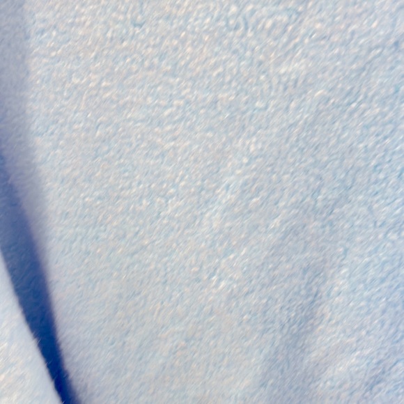 NWT Aviator Nation rainbow rib sky blue zip front hoodie-unisex S - Picture 7 of 7